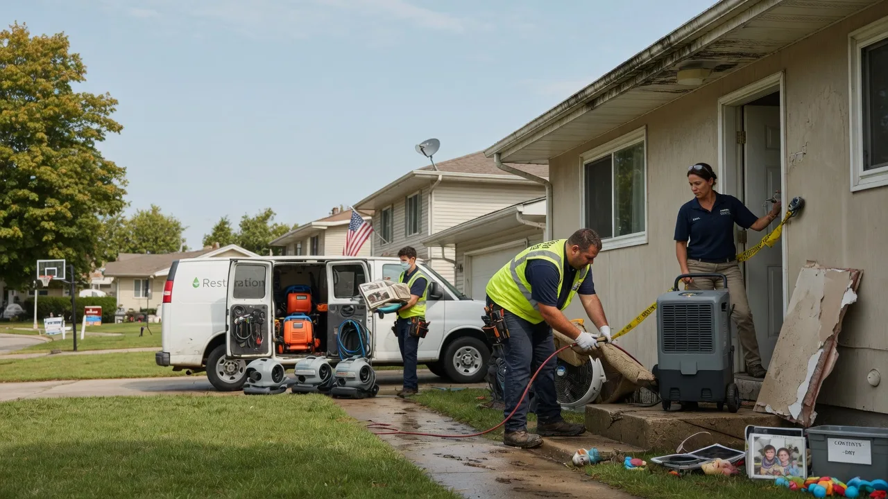 Water Damage Restoration in Maine near me